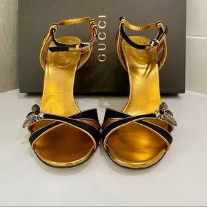 Vintage Gucci Bumble Bee Heels